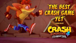 Crash Bandicoot 4 It's About Time (PS4/PS5/XO/XSX/NS/PC) - New Platforms Launch Trailer