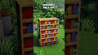 Easy Bookshelf in Minecraft?