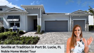 Modern Home with 3 Car Garage at Seville Tradition Port St Lucie Florida