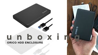 ORICO HDD ENCLOSURE USB 3.0 | ASMR UNBOXING