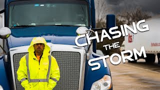 Life of a Flatbed Truck Driver - Surviving the Winter - Melton - EP 12 - Winter Storm Oakley