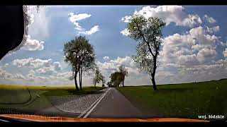 Polskie Drogi | Polish Roads | Driving in Poland - 27/04/2024 Łódzkie, Brzeziny, Koluszki, Tarczyn