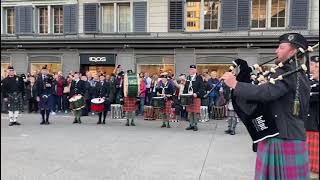 "Highland Cathedrale" am Trummle Bummle in Zürich 2022 / Zurich Caledonian Pipe Band