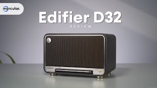 รีวิว Edifier D32 - ลำโพงตั้งโต๊ะที่เรโทรแค่หน้าตา แต่มาเต็มแทบทุกเทคโนโลยี