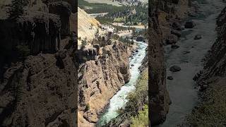 Yellowstone River canyon