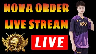 Huya Macho Cup viewers party with Nova XQF Order · Nova order livestream · nova order pubg ·nv order