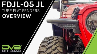 DV8 Offroad | FDJL-05 Tube Flat Fenders