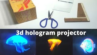 How to Make 3d Hologram Projector | Hologram Projector Making at Home