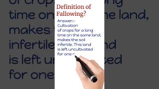 what is Fallowing?/#definition/#shortsfeed