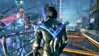 Batman Arkham Knight - Nightwing, Redhood, Azrael | Free Roam and Combat Vol.3