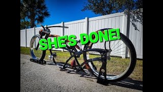 Building A Custom Fabricated Lowrider Bicycle For A Build Off, Part 13