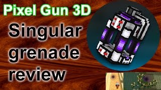 Pixel Gun 3D - Singular grenade [gadget review]