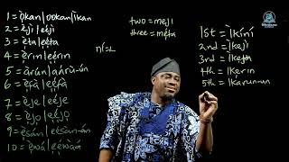 #Yorubaclass PART TWO: I taught about "Òǹkà" and how to use it. #Yoruba