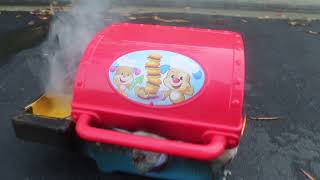 Fisher Price Laugh & Learn Smart Stages Grill Destruction