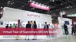 [SECON 2021] Virtual Tour of Suprema Booth, Korea l Suprema