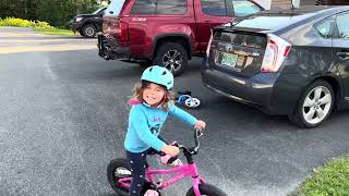 Moonbeam Riding Her Bike