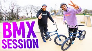 TEST RIDING NEW BMX BUILDS!!!