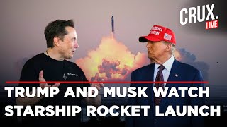 Trump Live | SpaceX Live | Trump Joins Musk For SpaceX Starship Rocket Launch | Trump Latest News