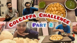 Bhaiyo ne kiya GOLGAPPA Challenge🫣😅||Prize Money 💰||Cheating kiya😋😋|| Winner???😎