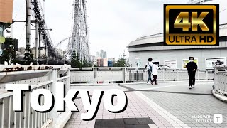 【4K】Tokyo Japan - Ikebukuro to Korakuen Hall (Tokyo Dome City)