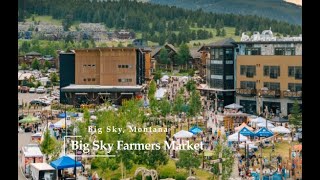 Big Sky Farmers Market 🧑‍🌾 Big Sky, Montana #farmersmarket