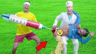 Very Special Funniest Fun Comedy Video 2024Amazing Comedy Video 2024 Injection Funny Video Ep 285