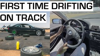 WHAT IT'S LIKE TO DRIFT ON TRACK FOR THE FIRST TIME