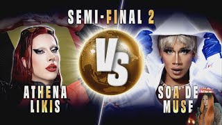 Athena Likis vs Soa de Muse (LaLaPaRuZa) - RuPaul's Drag Race Global All Stars Lipsync