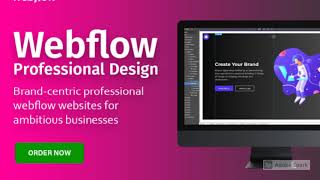 I will create an awesome webflow website