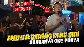 AMBYAR TENAN ‼️ KEMERIAHAN SAAT KANG BUPATI GIRI MENYANYIKAN LAGU SUGENG DALUNYA DENNY CAKNAN