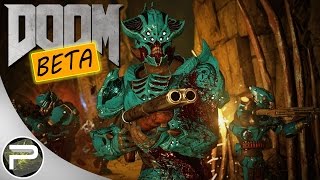 Doom beta Multiplayer Gameplay