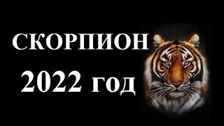 СКОРПИОН – 2022! ГОДОВОЙ ТАРО ГОРОСКОП! ЧТО ЖДЕТ В НОВОМ ГОДУ