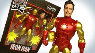 Marvel Legends IRON MAN Marvel 80th Anniversary review