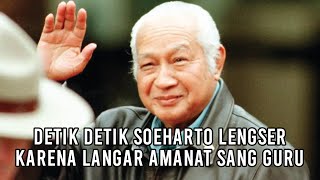 32 Tahun Berkuasa Presiden Soeharto Lengser Karena Ini