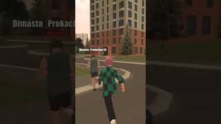 😗 ПРОКАЧАЛ БОМЖИКА В GTA SA БЛЕК РАША #shorts