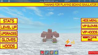 How To Glitch Boxing Simulator 5 (by ROBLOX noob gamer