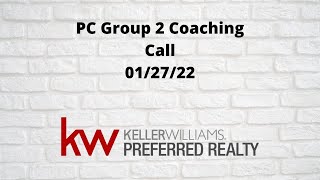 PC Group 2 Coaching Call