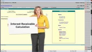 Tally 74A Interest Receivable Calculation