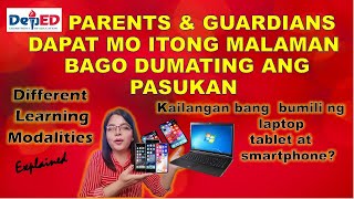 PARENTS AND GUARDIANS DAPAT MO ITONG MALAMAN BAGO DUMATING ANG PASUKAN