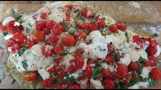 Gegrillte Tomaten mit Burrata