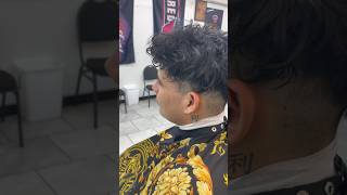 He tried cutting his own hair 😳🔥✅ #barber #haircut #shorts  #hairstyle #hair ##smallbussines