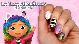 Crea estos diseños para uñas GATÁSTICAS con Gabby | LA CASA DE MUÑECAS DE GABBY