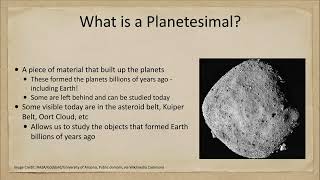 Special Topics in Astronomy - Planetesimal