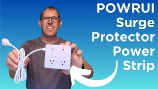 POWRUI Surge Protector Power Strip