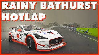 How Hard is a Bathurst Hotlap in the Rain with the Maserati GT4? Assetto Corsa Competizione