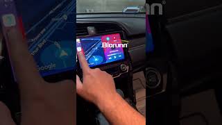 How to connect Carplay? Biorunn Car Stereo for Honda Civic 2016-2021