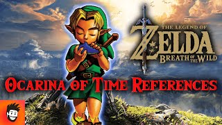 All Ocarina of Time references in Breath of the Wild's map (The Legend of Zelda references)