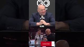 Dana white reaction on Tiego Lopes #ufc #shorts #love #trending #viral