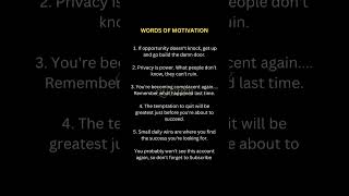 Words Of Motivation Save For Later #motivation #fyp