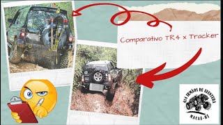 Comparativo PAJERO TR4 x TRACKER 🚙 Qual deles vale a pena? 🤷